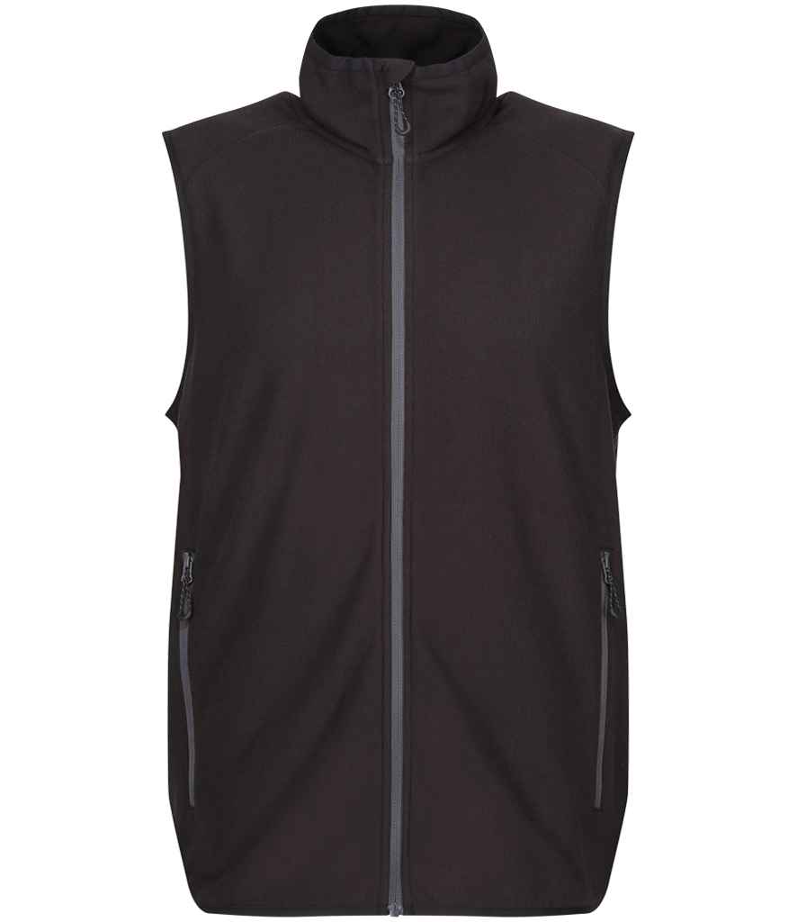 Regatta Navigate Fleece Bodywarmer - Black/Seal Grey